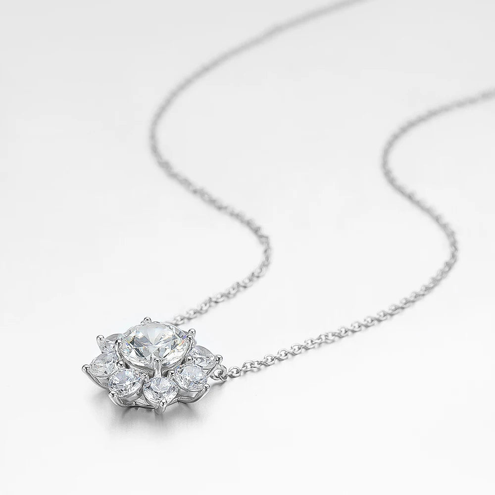 Aurelia Silver Necklace + Earrings