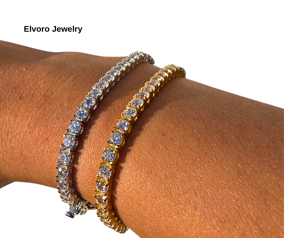 Royal Elegance Tennis Bracelet