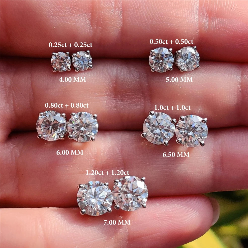 Royal Sparkle - Elegant Silver Earrings