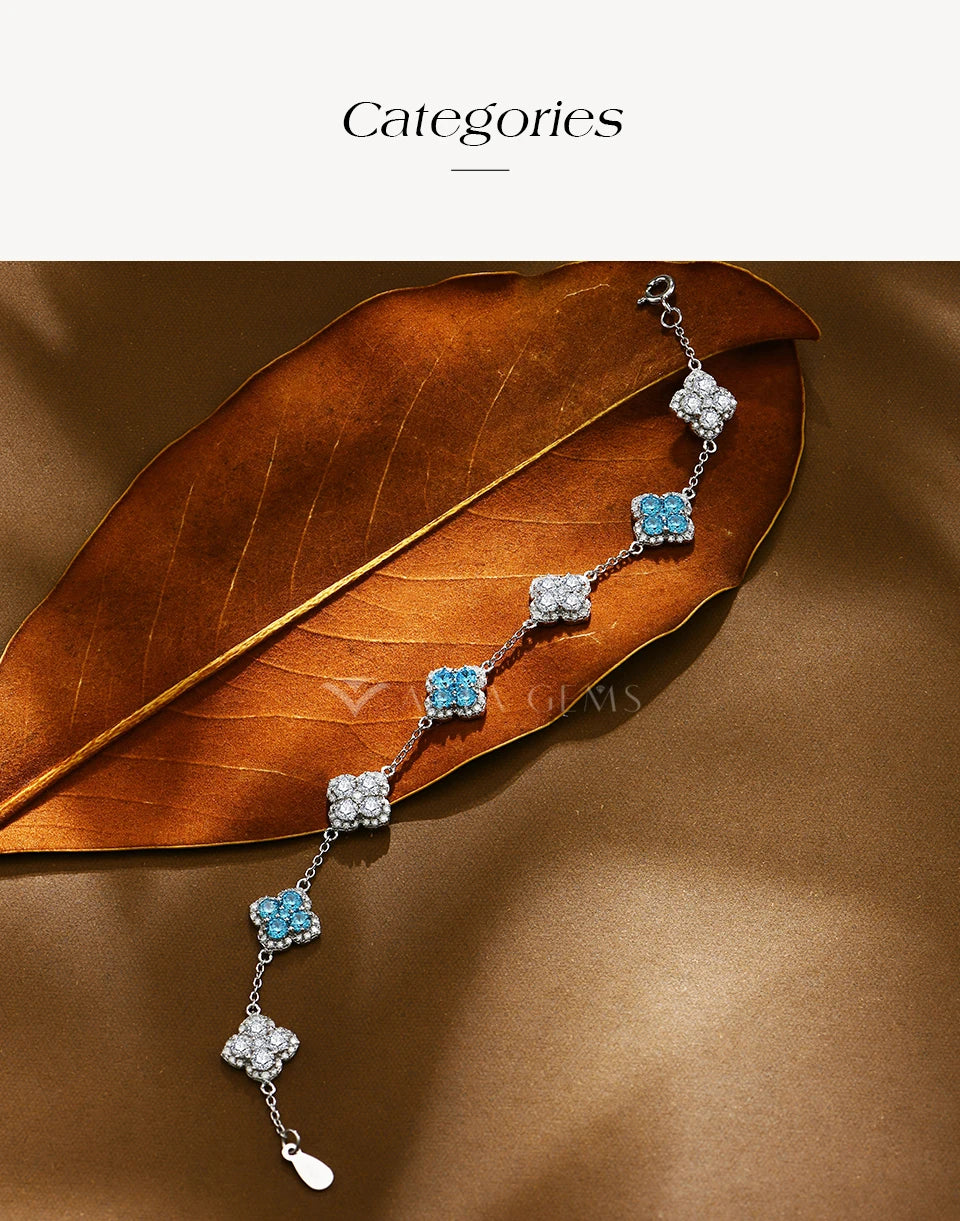 Celestia Drops – Elegant Sterling Silver Necklace with Zirconia