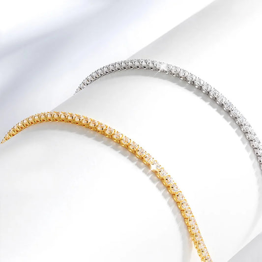 Moonlit Grace Moissanite Necklace